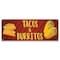 Signmission Tacos & Burritos Banner Concession Stand Food Truck Single Sided B-30162 - alternate 1